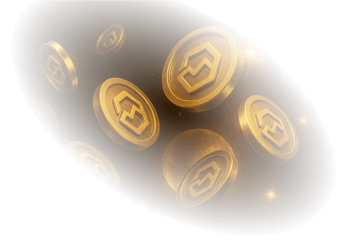 Golden Coins Background